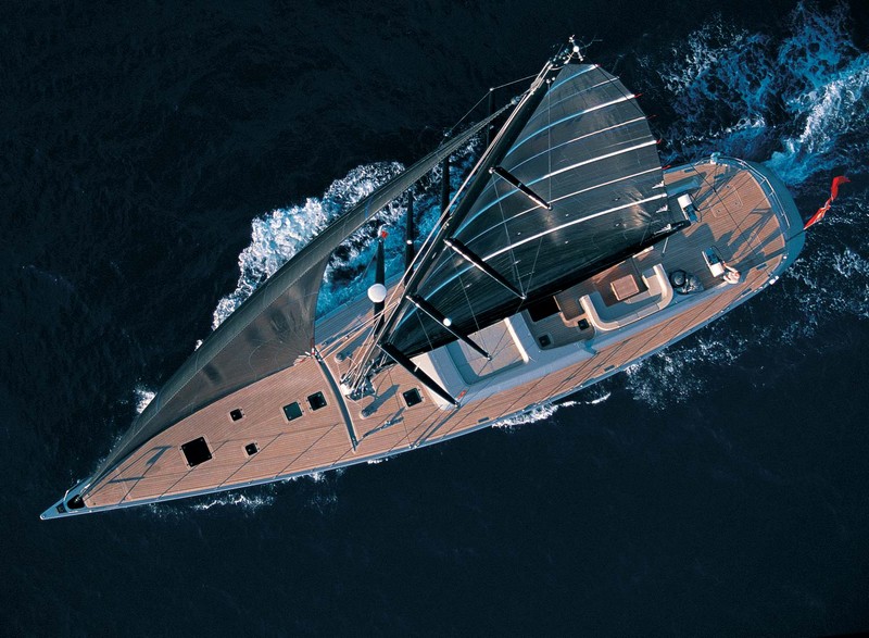 superyacht birdseyeview