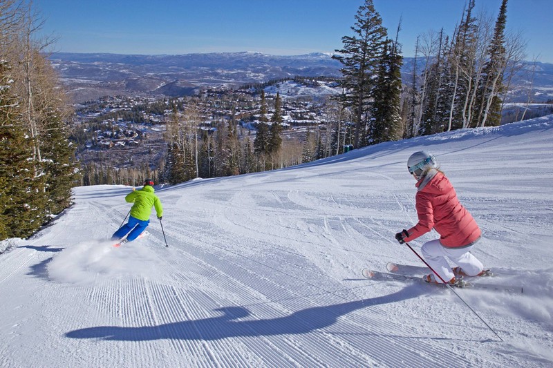 the benefits of first chair at Deer Valley Resort