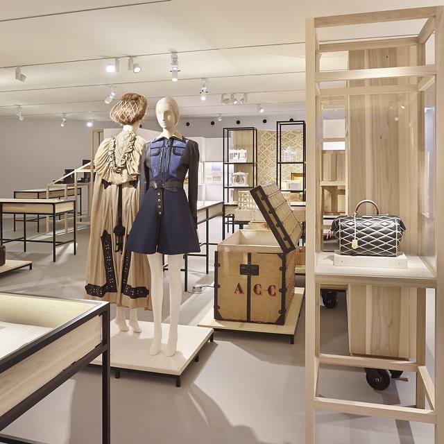 the newly opened Louis Vuitton Galerie in Asnières