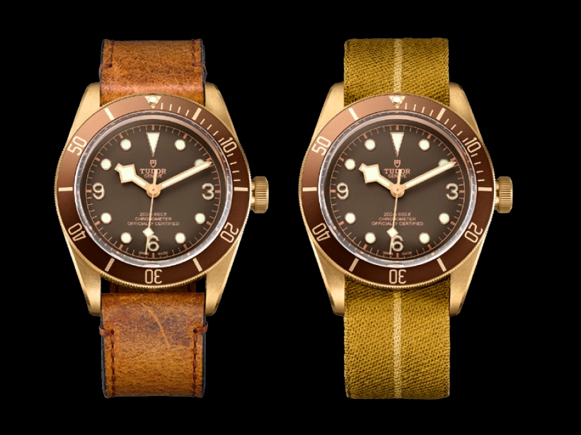 tudor heritage watches - heritage black bay bronze watch 2016 models-