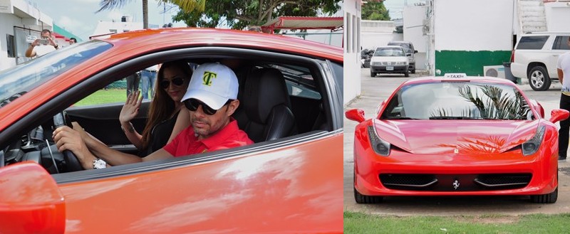 uber versus lambo in cancun