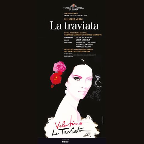 valentino costumes for LaTraviata opera - 2016 Rome