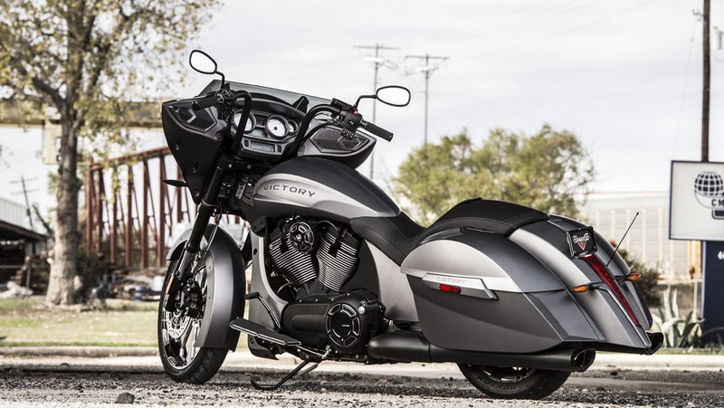 victory motorcycles - Magnum X-1 Stealth Edition - -stealth grey
