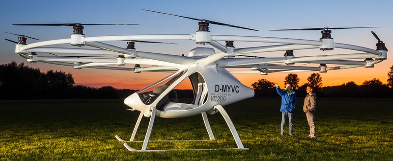volocopter 2016 revolutionary transportation - e-multicopter 2016