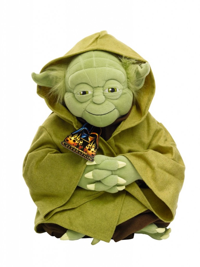 yoda-plush-toy-2005-The First Auction of Star Wars Collectibles at Sothebys