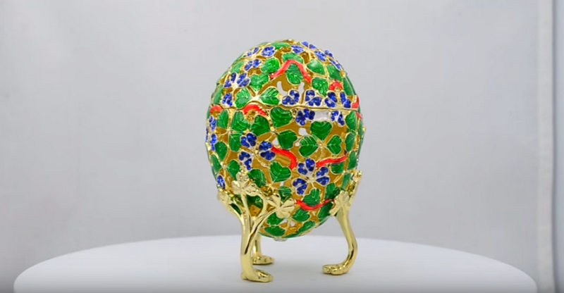 1902 Clover Leaf Russian Faberge Egg