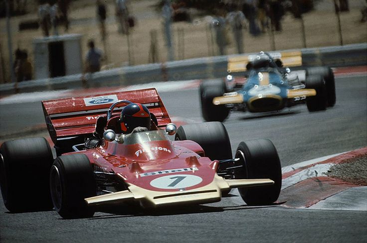 1971 French GP at Paul Ricard Emerson Fittipaldi