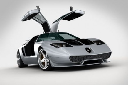 Gullwing revival: 2011 Mercedes Ciento Once by GWA Tuning