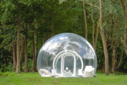 Glamping with Bubble Tree: eco-tourism in transparent luxury tents