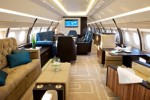 The Airbus A320 Prestige, a custom-fitted ultra-luxury jet by Comlux