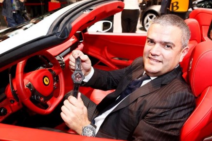 Hublot Big Bang Tourbillon Ferrari: Chrono Rosso