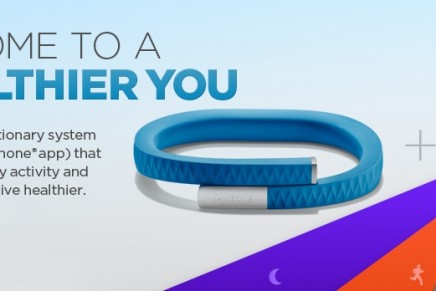 A wristband + IPhone app inspire you to live healthier