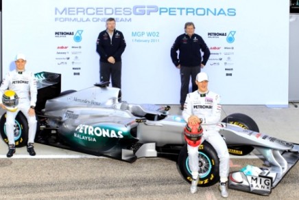 Mercedes-Benz goes AMG with Formula 1 Team for 2012