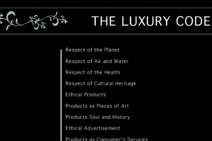 1.618  Are you part of this New Luxury World ?
