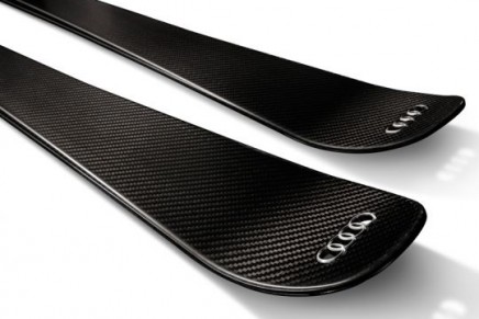Slip in luxury: Carbon skis and sledges