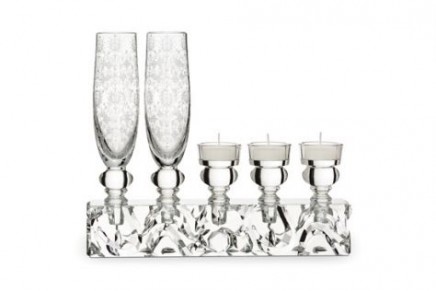 Baccarat United Crystal Woods – forest designs etched into the crystal by Marcel Wanders