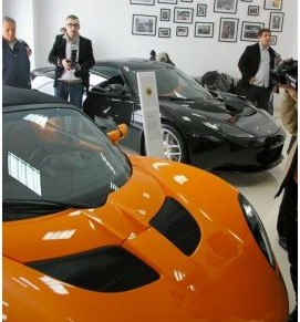 Lotus Showroom in Romania, the sport car addressed to the connoisseurs