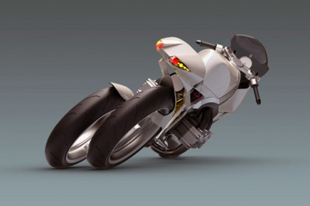 Futuristic motorbike FB200S