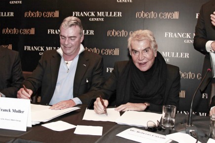 Cavalli partnering with Franck Muller for luxury watch line
