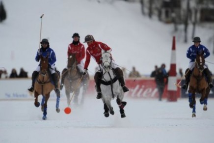 Spectacular equestrian show: St. Moritz Polo World Cup on Snow