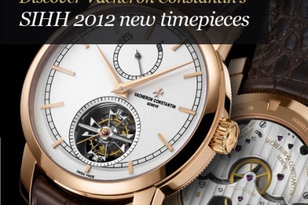 Vacheron Constantin has sold the production for 2012: It will be a good year, but it will be less than last year