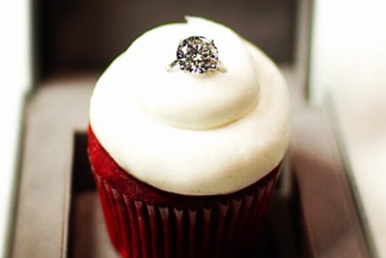 Love Tastes Like This: Made-to-Order Sparkling Red Velvet Cupcake