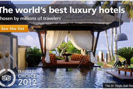 Sumptuous indulgence: world’s best luxury hotels of the world 2012