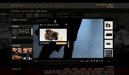 Links work on web pages. Why not videos? Gucci released its second shoppable video