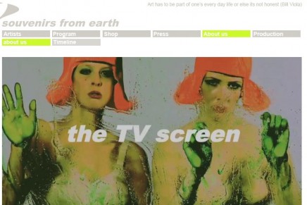 Souvenirs from Earth – a new kind of television