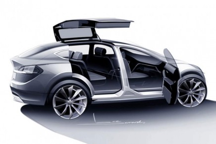 Tesla shows off Model X: an electric SUV with faster acceleration that a Porsche 911