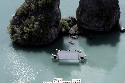 Archipelago Cinema – a floating movie theater in Thailand