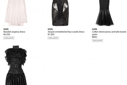 IroniK, artistiK and iconiK. The capsule collection of dresses from Karl