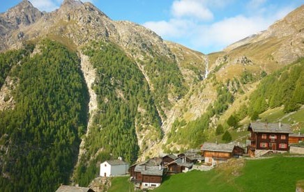 Walking, and staying at boutique hotels, in the Alps