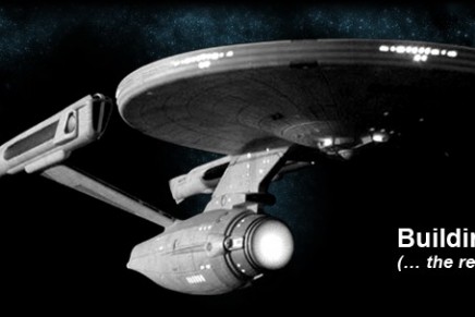 Space exploration with Star Trek’s Enterprise spaceship