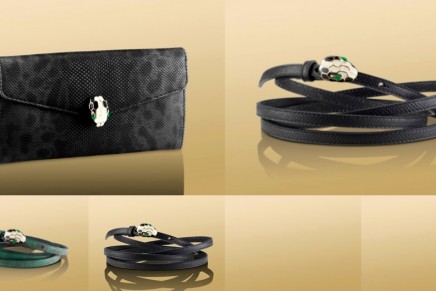 Bulgari Serpenti snake on your bag