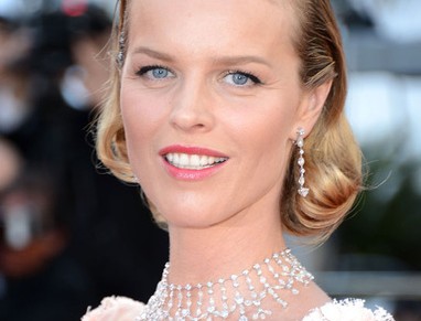 Eva Herzigova in Marilyn Forever by Chopard