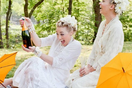 Limited-edition Veuve Clicquot parasol