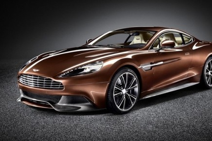 Aston Martin Vanquish. Mixing compelling design with impressive technology