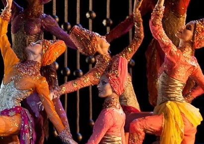 Christian Lacroix ballet costumes on display