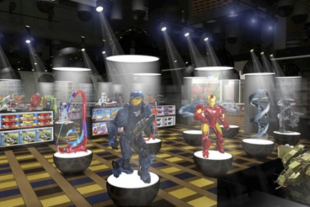 The new toy kingdom: 4D adventure though six individual worlds