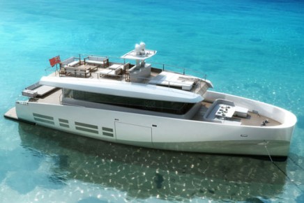 Lowest consumption in biggest volumes: Kanga, the first WallyAce 26m yacht