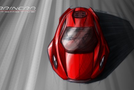 New design renderings of the Arrinera supercar