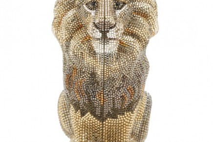 Clutches worth grabbing: Astor Crystal Lion Minaudiere
