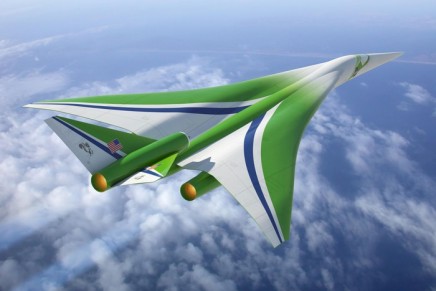 Son of Concorde supersonic jet: four times faster than speediest aircraft