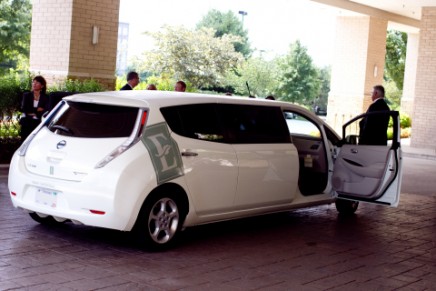 Green luxury: The world’s first all-electric limo guest shuttle