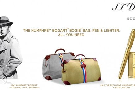 S.T. Dupont one hundred fortieth anniversary under Humphrey Bogart constellation