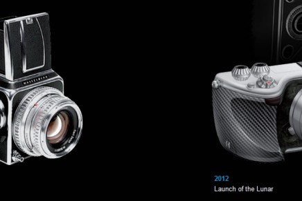 Reinterpreting the appeal of a myth: ultimate luxury Hasselblad Lunar