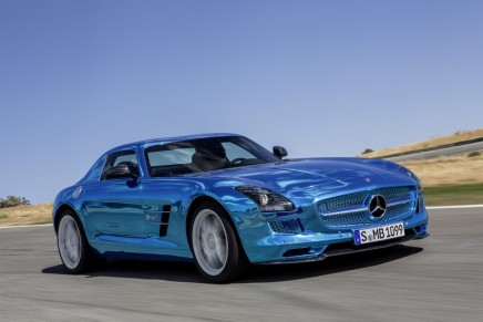 Mercedes-Benz SLS AMG Coupé Electric Drive – world’s fastest electrically-powered series production vehicle