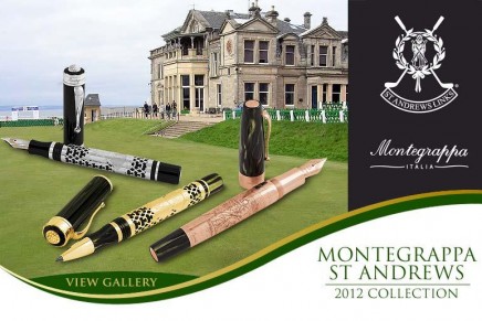 St Andrews Links, the ‘Home Of Golf’, commemorated with Montegrappa limited edition