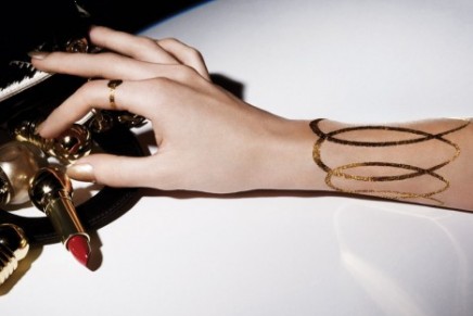 Dior for Christmas: 24-carat gold ephemeral tattoos